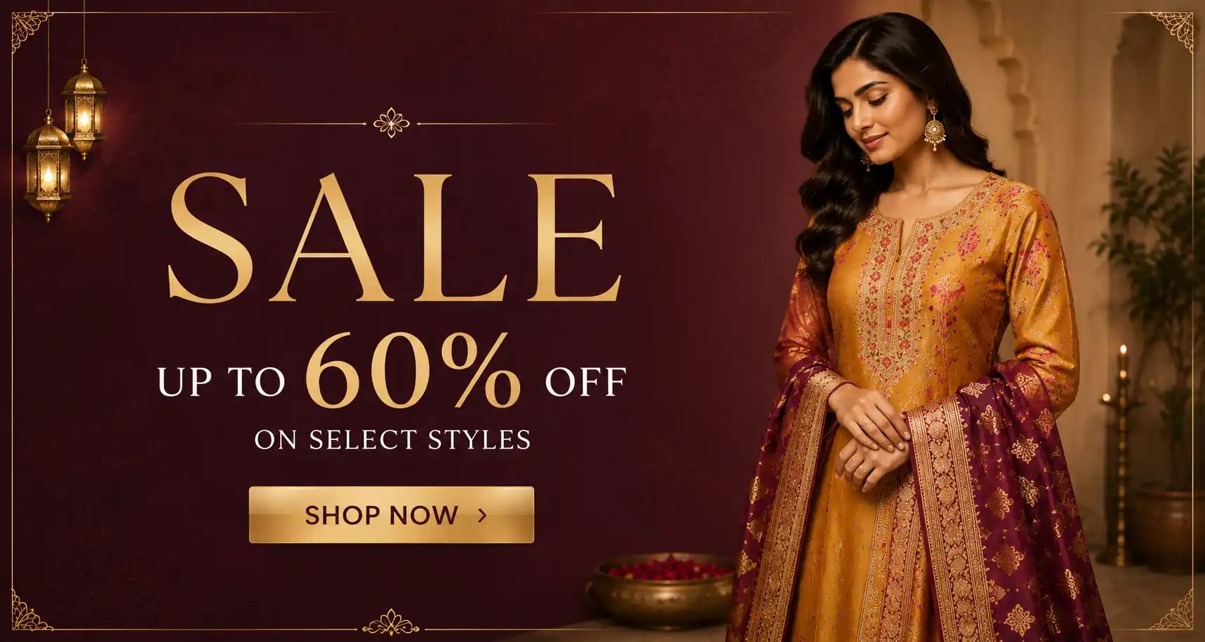suit sale banner