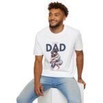 super dad unisex t shirt — father & child hug graphic tee, father’s day gift