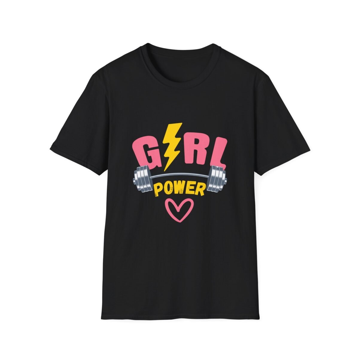 women's girl power graphic tee