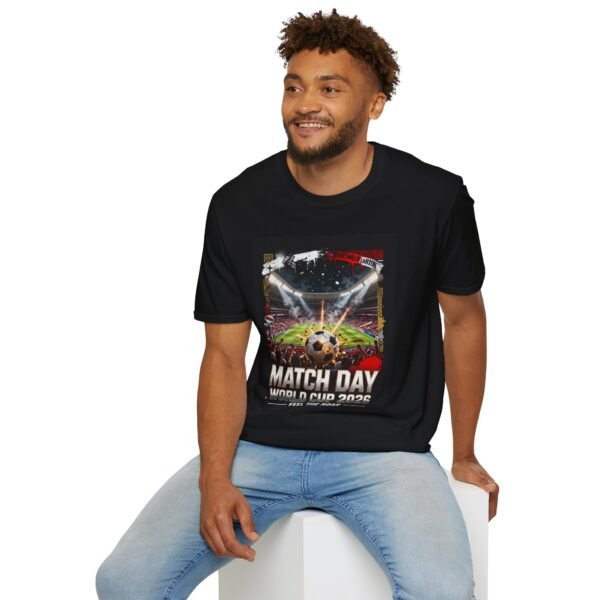 match day world cup 2026 soccer unisex t shirt — feel the roar stadium graphic tee