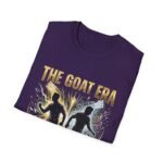 the goat era soccer unisex t shirt — bold football fan tee