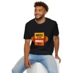hustle for your muscle unisex t shirt — motivational gym fitness tee