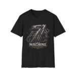 unisex t shirt — the machine vintage engine graphic tee