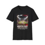 match day world cup 2026 soccer unisex t shirt — feel the roar stadium graphic tee