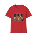 king of the jungle men t shirt — tiger graphic tee