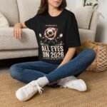 soccer world cup 2026 unisex t shirt — "all eyes on 2026" graphic tee