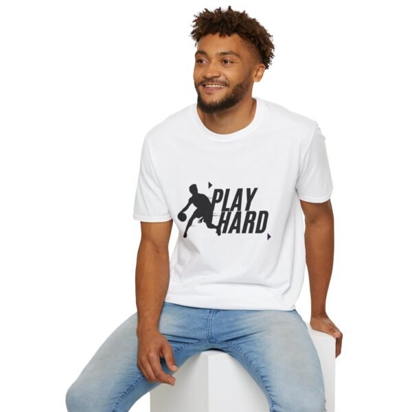 play hard basketball unisex t shirt — athletic sports tee