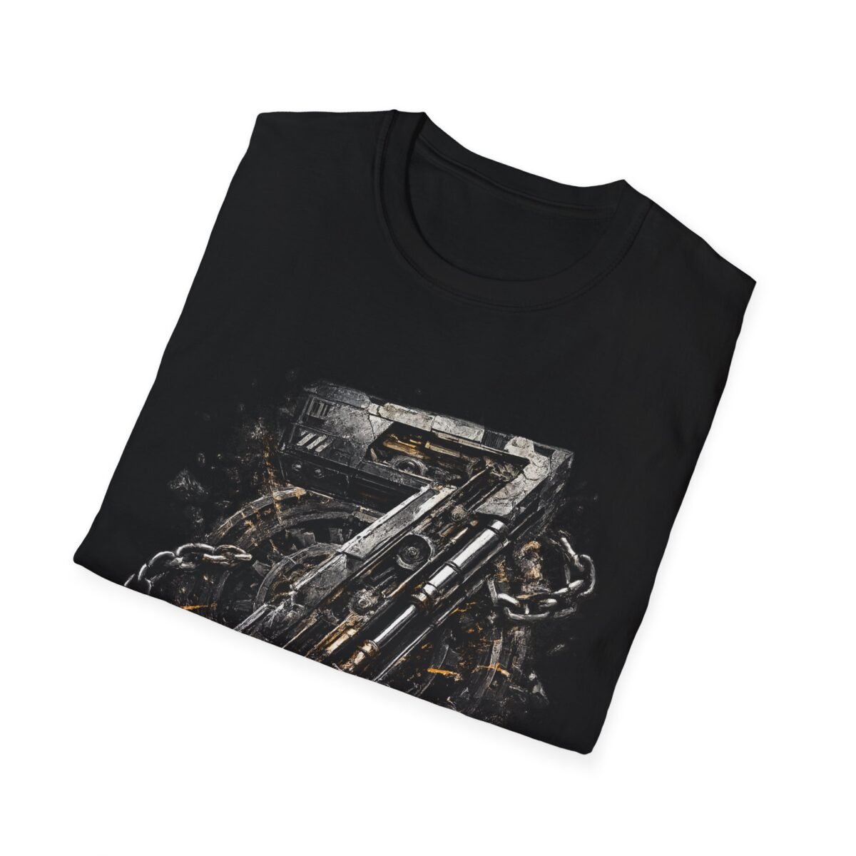 unisex t shirt — the machine vintage engine graphic tee