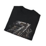 unisex t shirt — the machine vintage engine graphic tee