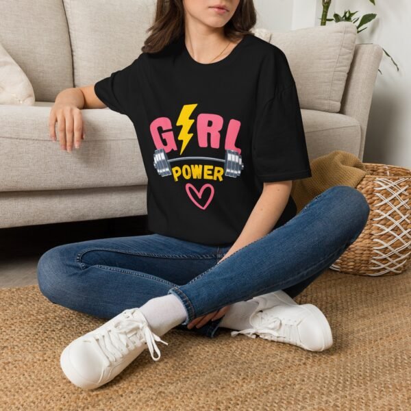 women's girl power graphic tee
