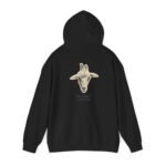 goat graphic unisex hoodie – “i’m literally just a goat” cute farm animal sweatshirt
