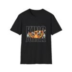 king of the jungle men t shirt — tiger graphic tee