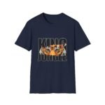 king of the jungle men t shirt — tiger graphic tee