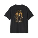 soccer king number 10 tee — men's oversized graphic jersey shirt