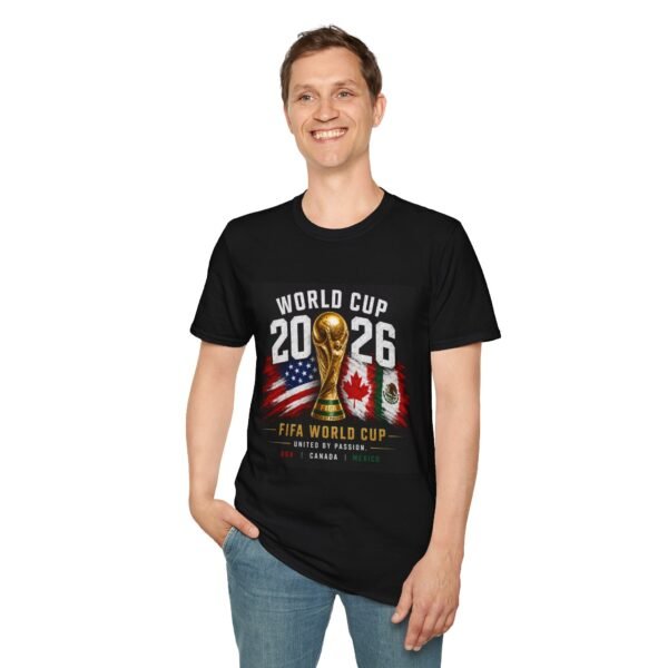 2026 fifa world cup unisex t shirt — usa & mexico co host soccer tee