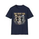 the goat era soccer unisex t shirt — bold football fan tee