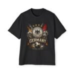 germany football tee – vintage soccer emblem men’s oversized t shirt