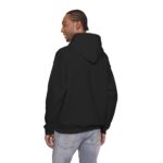 basketball fade unisex hoodie — distressed flying basketball pullover