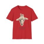 goat graphic unisex t shirt — “i’m literally just a goat” funny farm animal tee