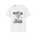 certified matcha lover unisex t shirt — cute matcha cup graphic for tea fans