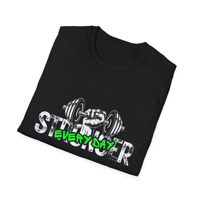 strength every day unisex t shirt — gym weightlifting workout tee