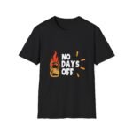 kettlebell on fire graphic unisex t shirt — fitness motivation workout tee