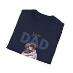 super dad unisex t shirt — father & child hug graphic tee, father’s day gift
