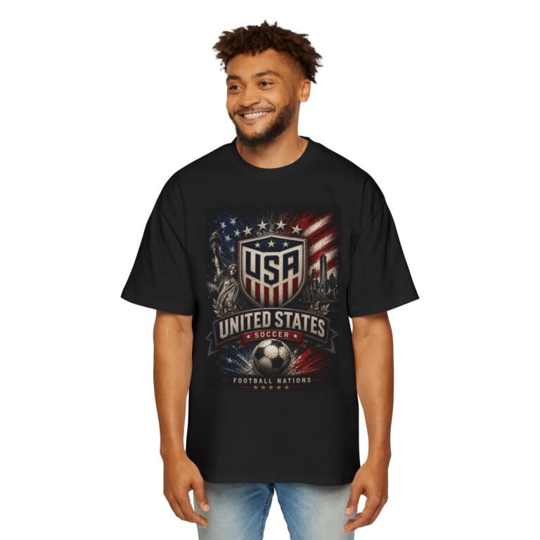 usa soccer unisex t shirt – united states football nations patriotic tee