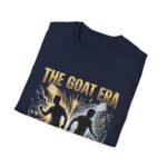 the goat era soccer unisex t shirt — bold football fan tee