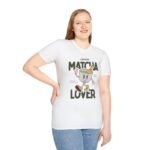 certified matcha lover unisex t shirt — cute matcha cup graphic for tea fans