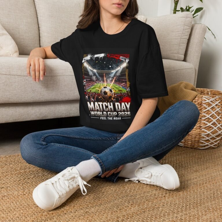 match day world cup 2026 soccer unisex t shirt — feel the roar stadium graphic tee
