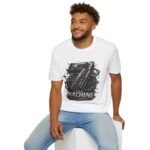unisex t shirt — the machine vintage engine graphic tee