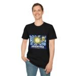 argentina futbol unisex t shirt — sun emblem soccer tee