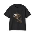soccer explosion tee — men’s oversized football graphic shirt