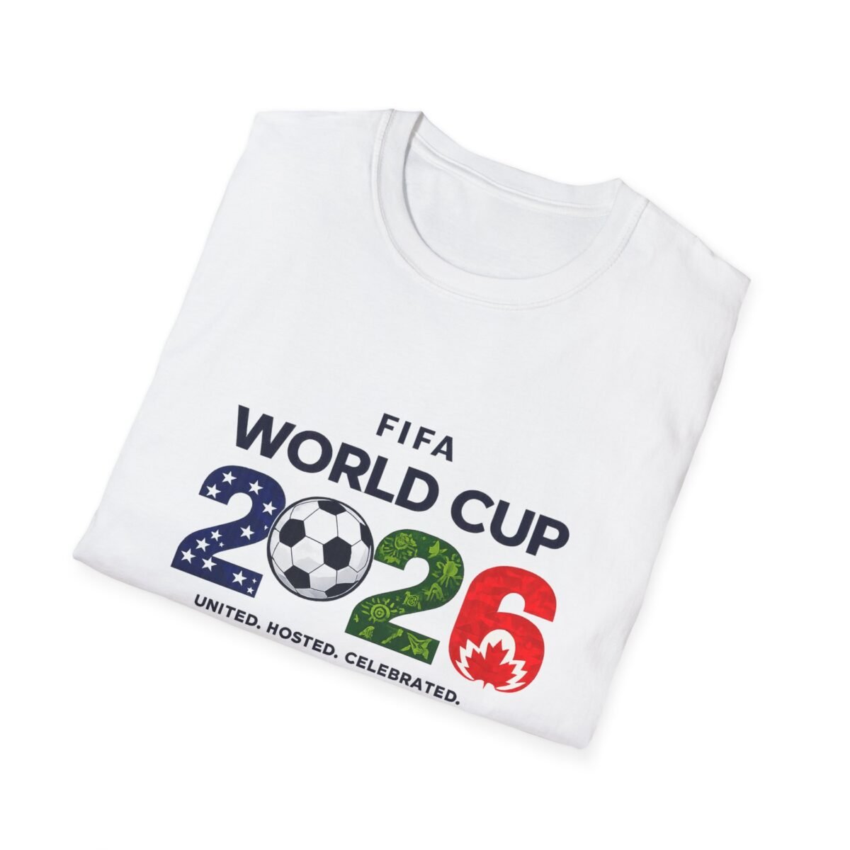 world cup 2026 unisex t shirt – fifa 2026 soccer celebration tee