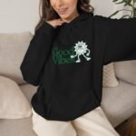 good vibes unisex hoodie — retro sunflower graphic hooded sweatshirt