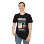marriage: the ultimate group project unisex t shirt — funny couples tee with checklist design