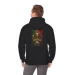 portugal soccer unisex hoodie portuguese football crest & lion design