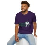 good vibes sun unisex t shirt — retro green positive graphic tee