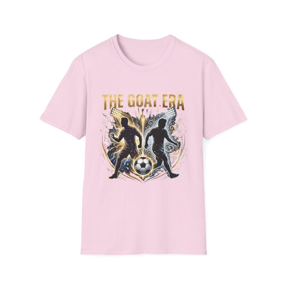 the goat era soccer unisex t shirt — bold football fan tee
