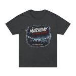 matchday men's oversized t shirt — "it's matchday, let's make history" soccer fan tee