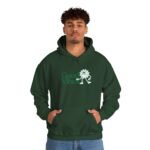 good vibes unisex hoodie — retro sunflower graphic hooded sweatshirt