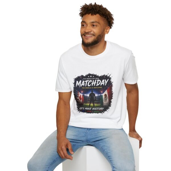 matchday soccer unisex t shirt — fifa world cup 2026 "the world is watching"