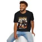 cricket unisex t shirt — "born to bat" graphic tee (cricket is life)