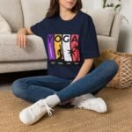 yoga connects women t‑shirt — mind body soul graphic tee