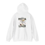 matcha lover unisex hoodie — cute retro matcha cup graphic sweatshirt