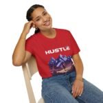 hustle mountain unisex t shirt — motivational adventure graphic tee