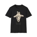 goat graphic unisex t shirt — “i’m literally just a goat” funny farm animal tee