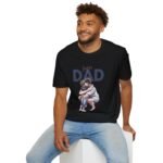 super dad unisex t shirt — father & child hug graphic tee, father’s day gift