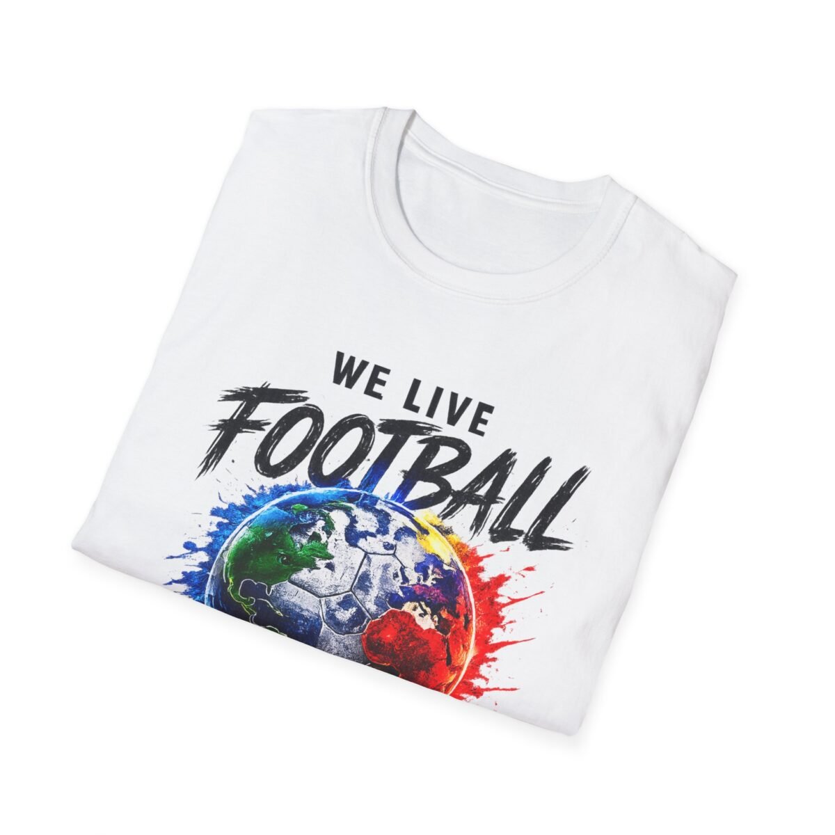 we live football world cup unisex t shirt